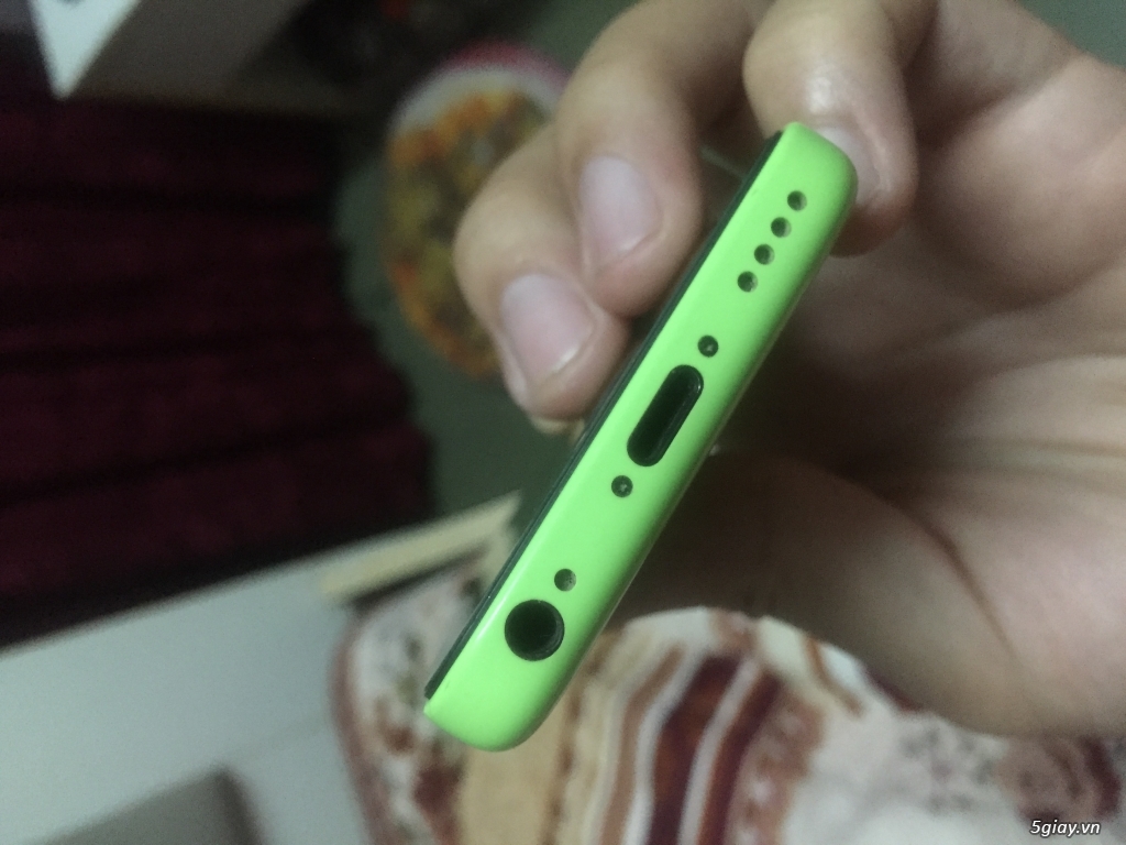 iphone 5c 32Gb xanh lá FPT zin all ra đi gấp - 7