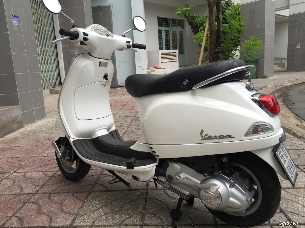 Piaggio VESPA LX 125 màu Trắng 2010 máy êm zin chính chủ - 5