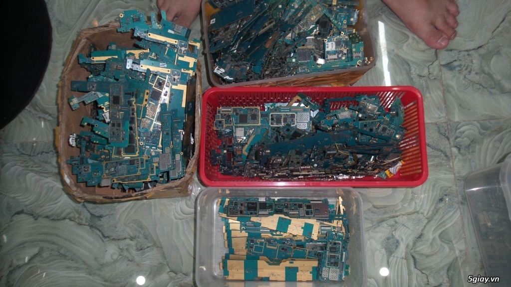 Main Samsung củ lấy IC, ổ cứng, IC Wifi, IC nguồn - 2
