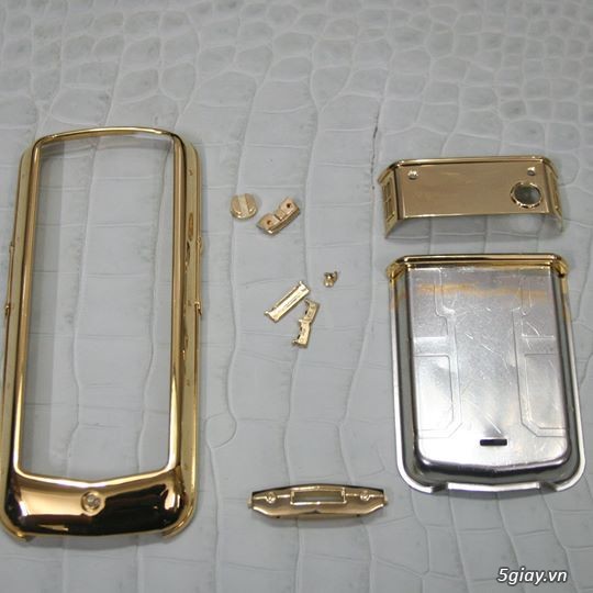 Dịch vụ xi mạ vàng, Thay da - sửa chữa điện thoại VERTU - ‎8800 -6700  Uy tín nhất HCM - 20