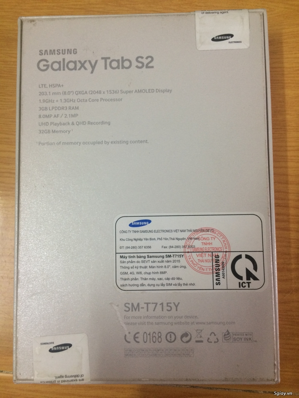Cần bán Samsung Galaxy Tab S2 8 đen 97%, BH 2 tháng Samsung - 3