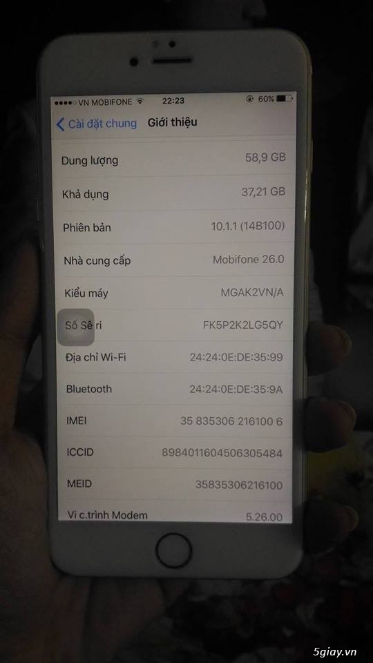 Iphone 6Plus 64Gb Hàng VN 99% fullbox GOLD - 3