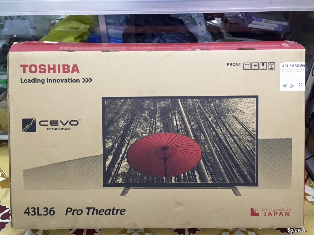 Tivi LED Toshiba 43 99% Full Box Còn BH Chính Hãng 22 Tháng