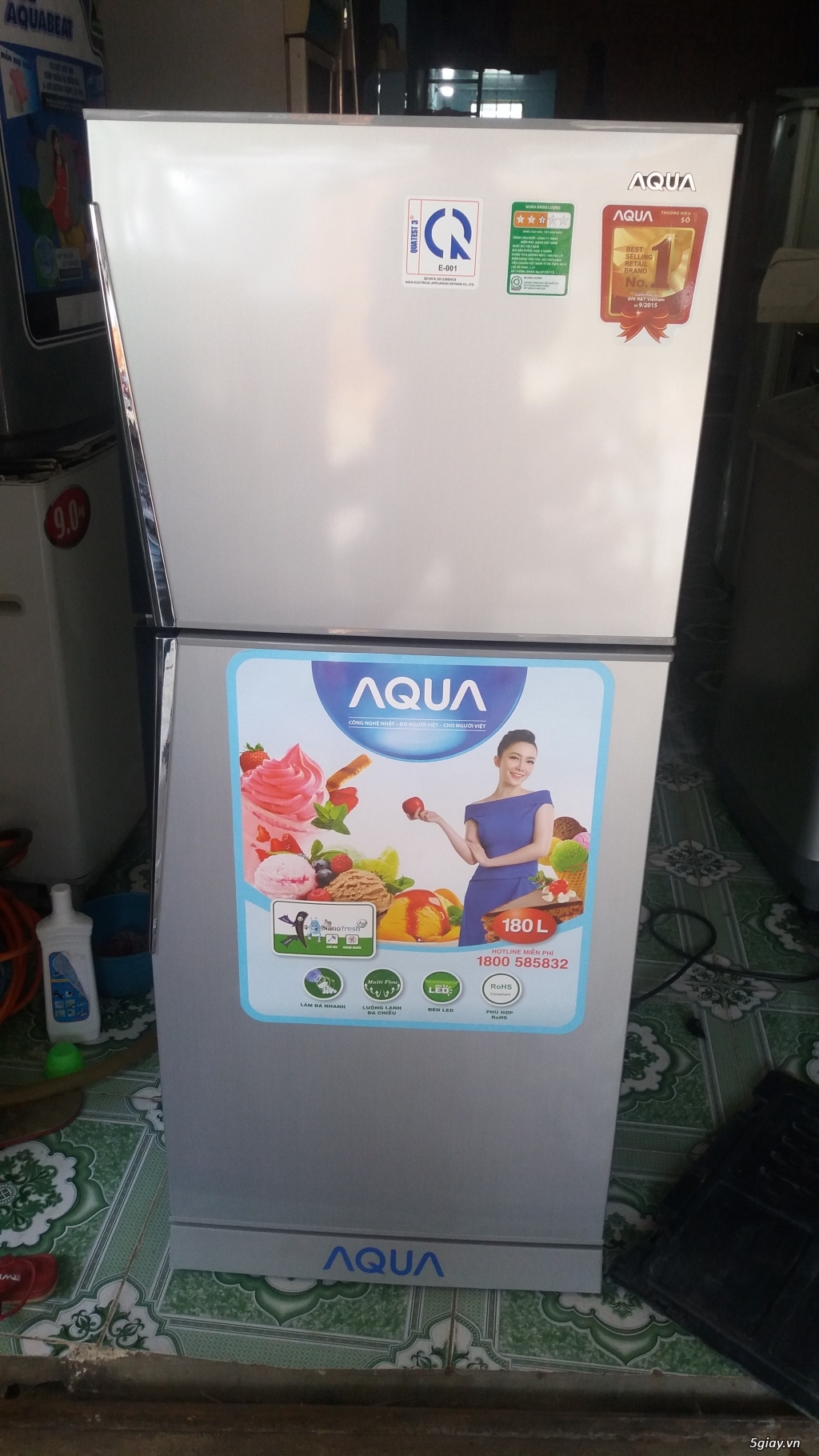 Tủ lạnh aqua 180 lít