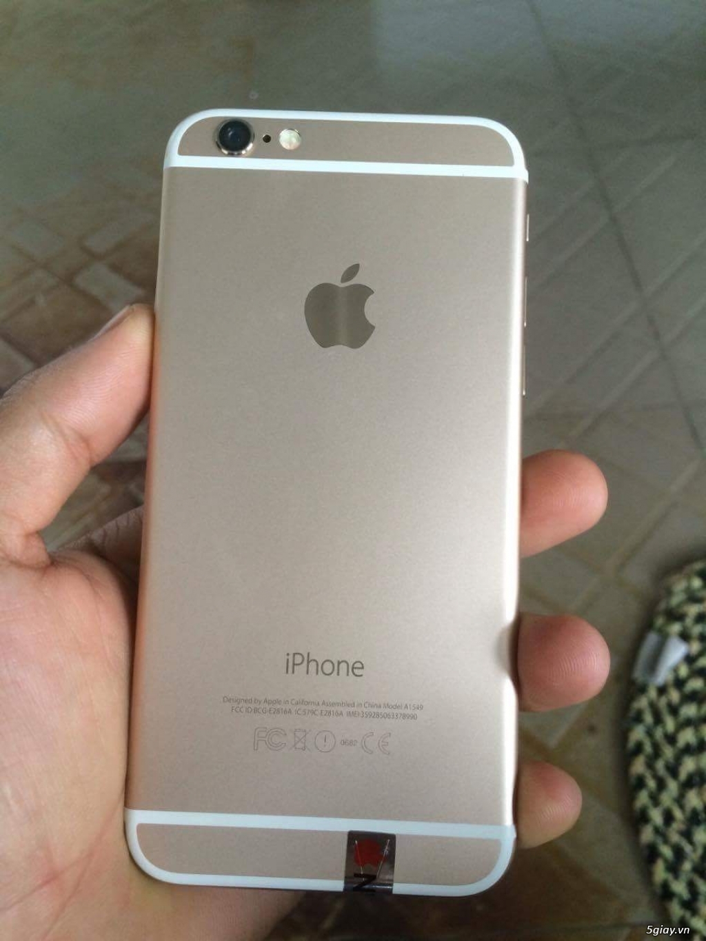 iPhone 6 gold lock nhật 64gb zin 100% - 2