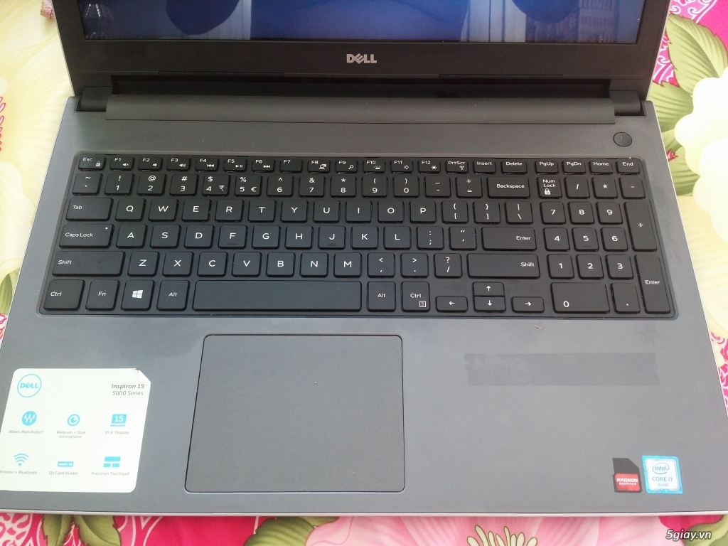 Laptop dell 5559 core i7 thế hệ 6 - 4