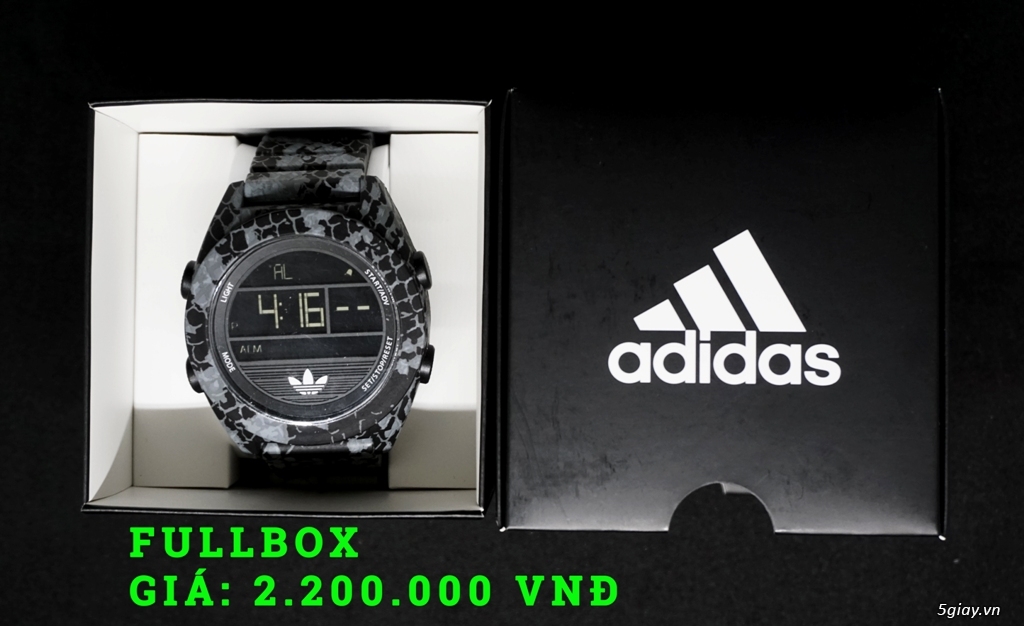 Đồng hồ Fossil, Adidas, Armani xách tay (Fullbox)
