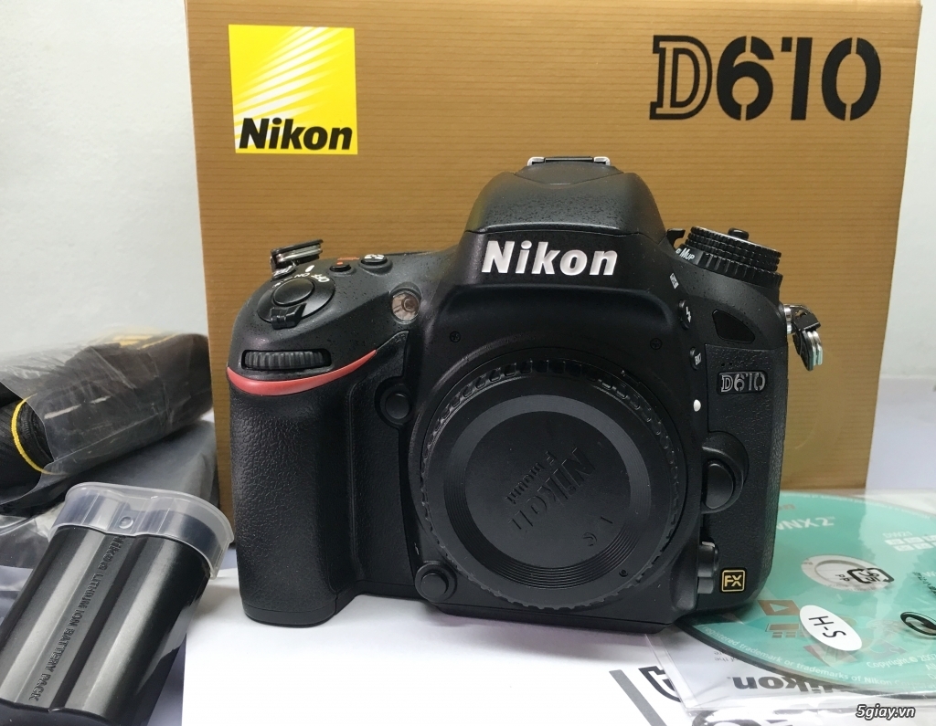 Nikon D610 Body fullbox