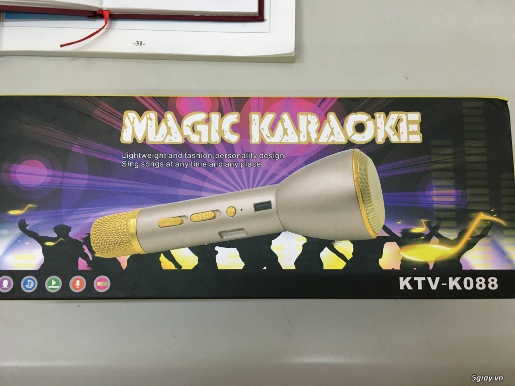 Micro Karaoke kèm loa K088 - 2
