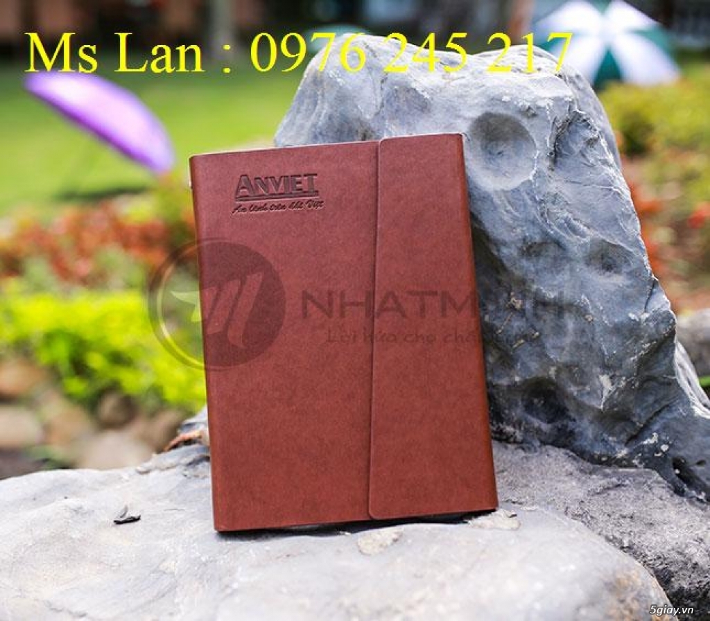 Sản Xuất Sổ Da, Sổ Da Cao Cấp, Sổ Bìa Da, Làm Sổ Da Qùa Tặng - 1