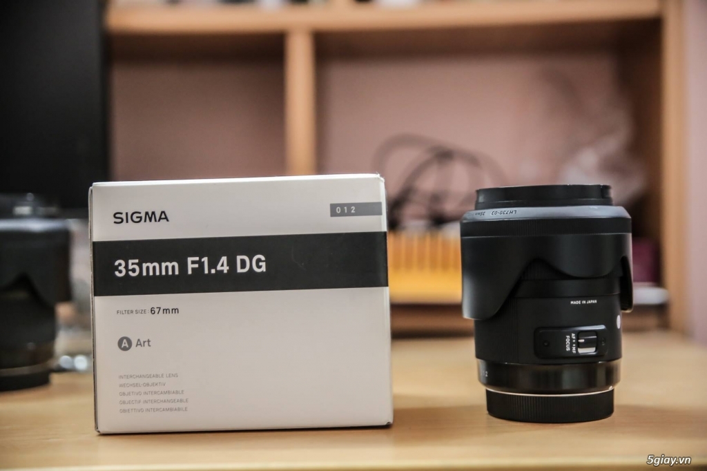 (For Canon) Sigma Art 35mm 1.4 và Art 50mm 1.4 - 3