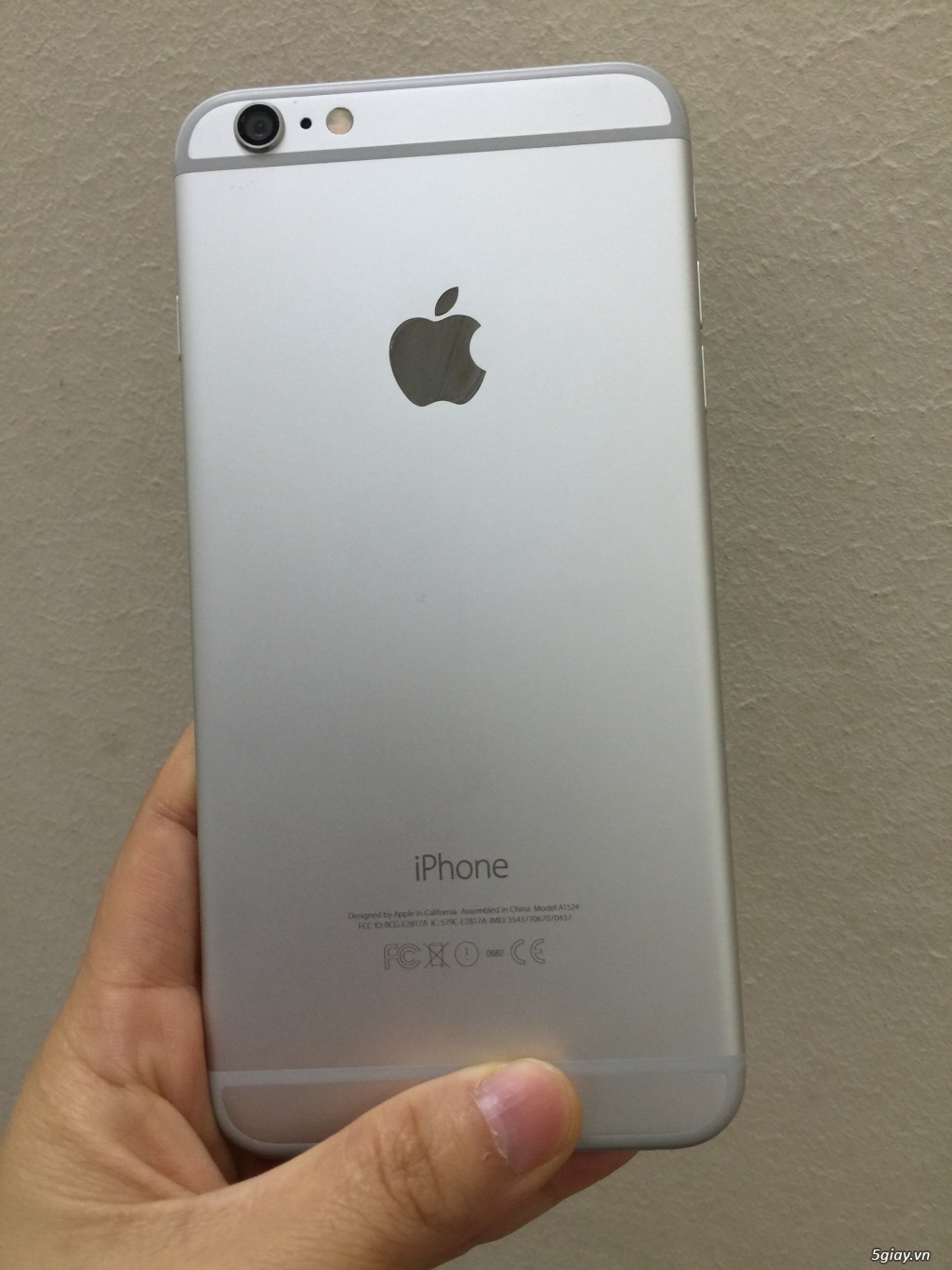 iPhone 6 plus 64G Silver lock Nhật đẹp keng giá tốt - 4
