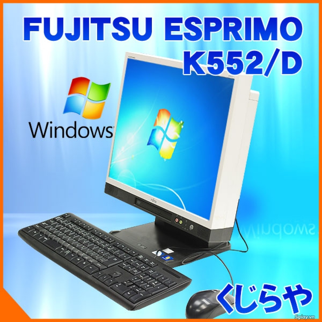 Máy tính bộ Fujitsu K552 All in one, i3, i5  màn hình 17 19 giá rẻ.