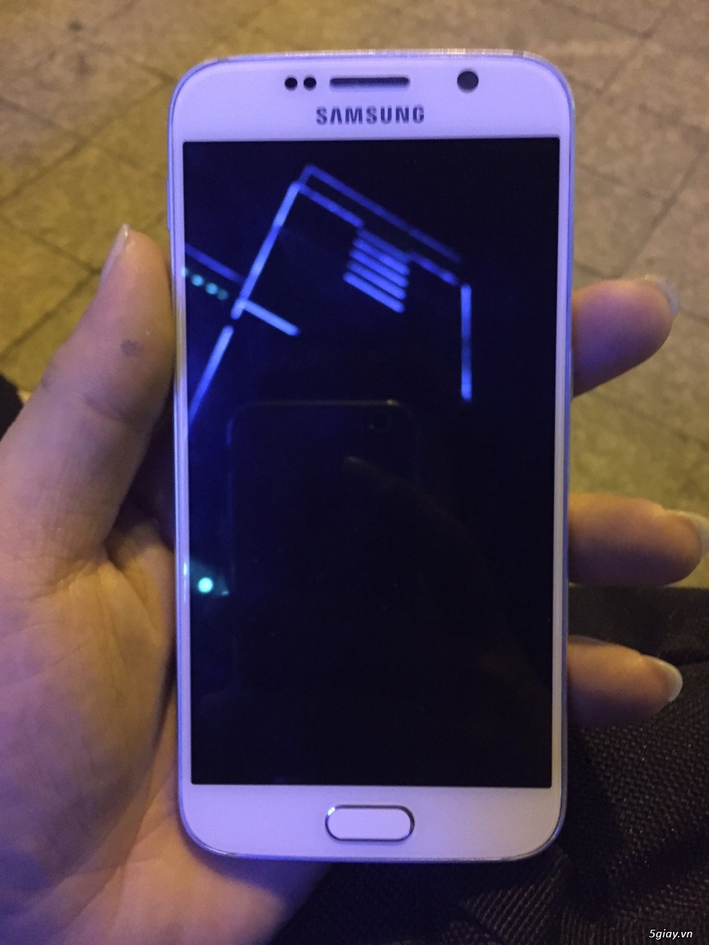 HCM Galaxy S6 Hàn 32g Màu Trắng Máy đẹp 4t9 có fixx - 7