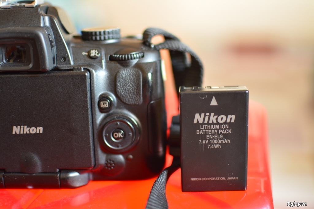 Nikon D5000 cho người mới tập chơi + lens 18-55 + lens 55-200 - 2