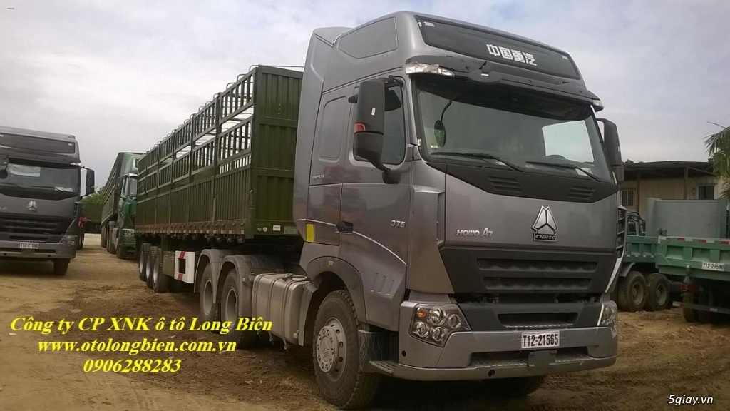 Đầu kéo Howo 375,420 cabin A7 2016 fulloption,nhập khẩu 2016 - 2