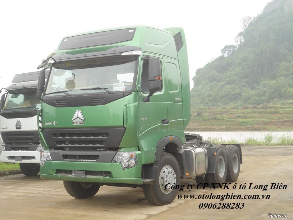 Đầu kéo Howo 375,420 cabin A7 2016 fulloption,nhập khẩu 2016 - 4