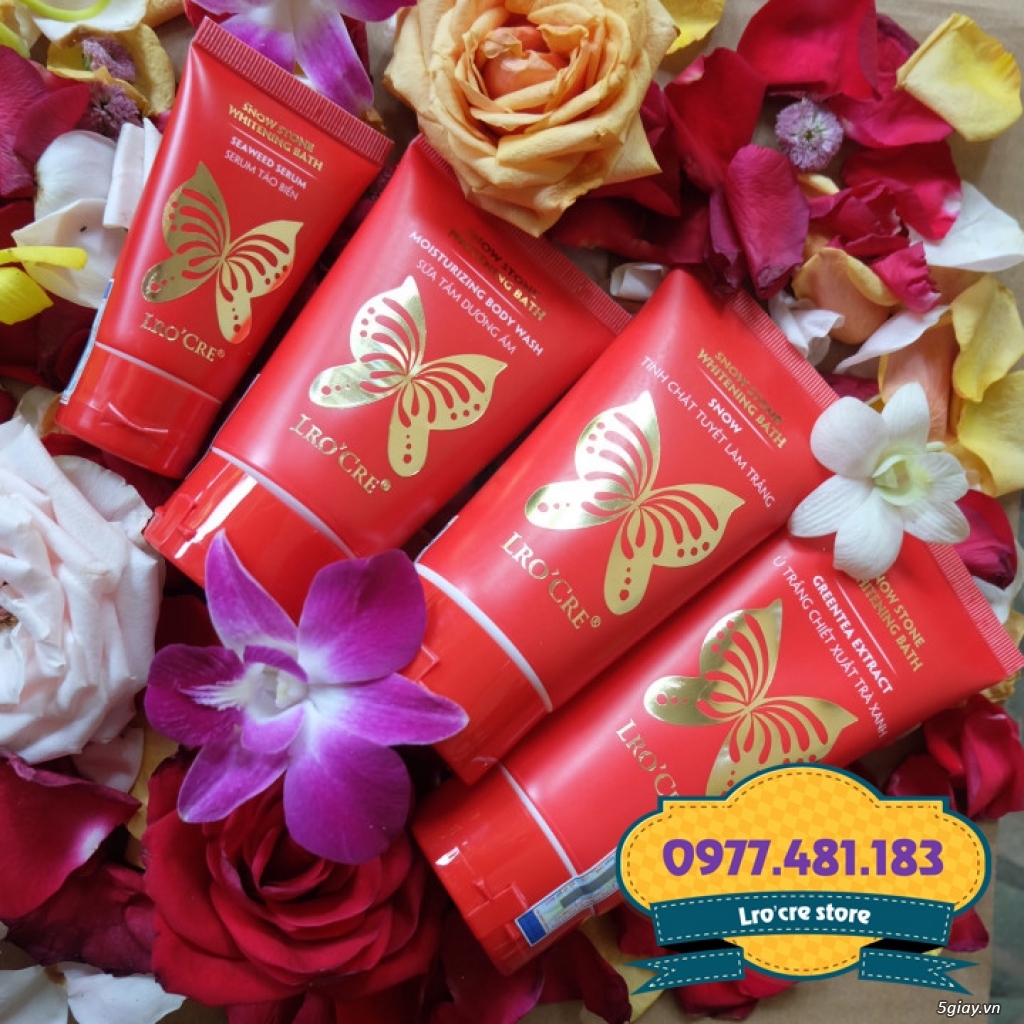 [Toàn quốc] Sỉ lẻ tắm trắng tuyết đá cao cấp Lro'cre - 1