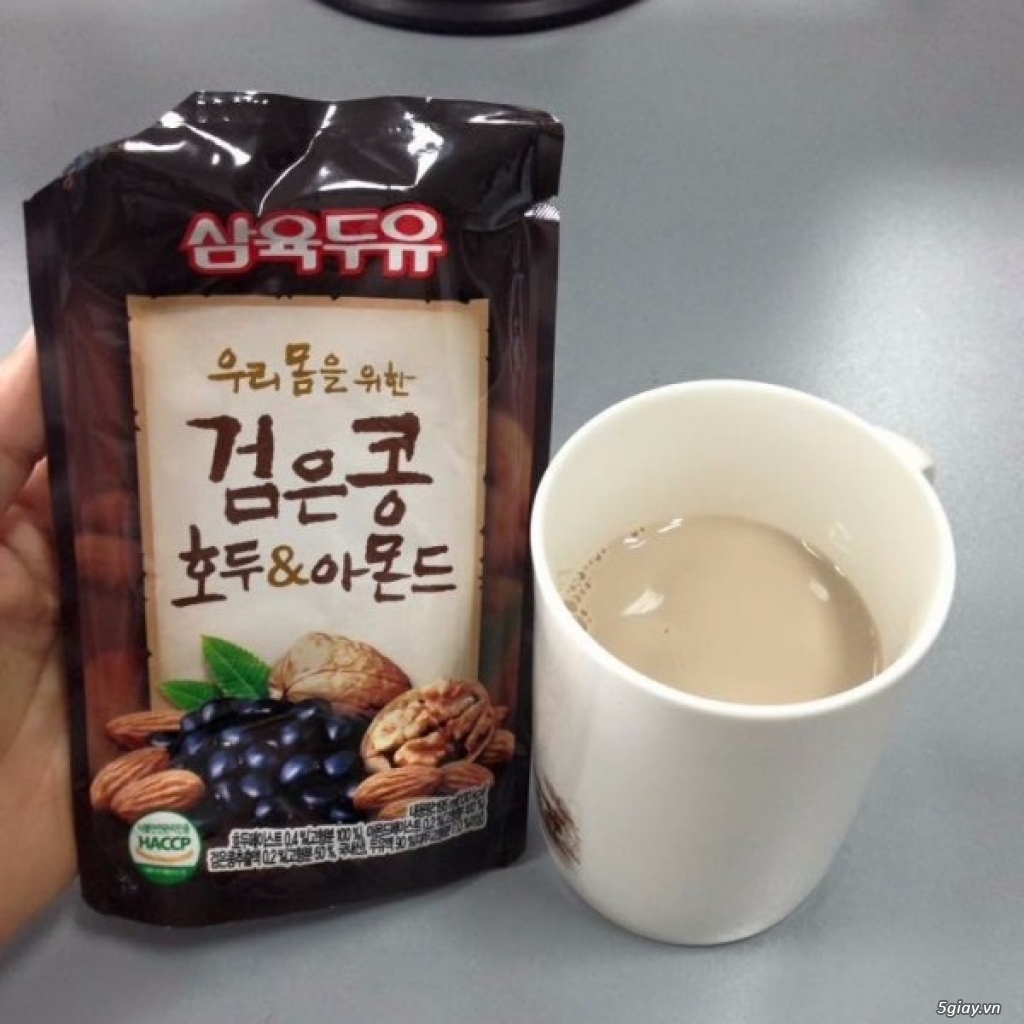 20 bịch Sữa óc chó hạnh nhân đậu đen Hàn Quốc