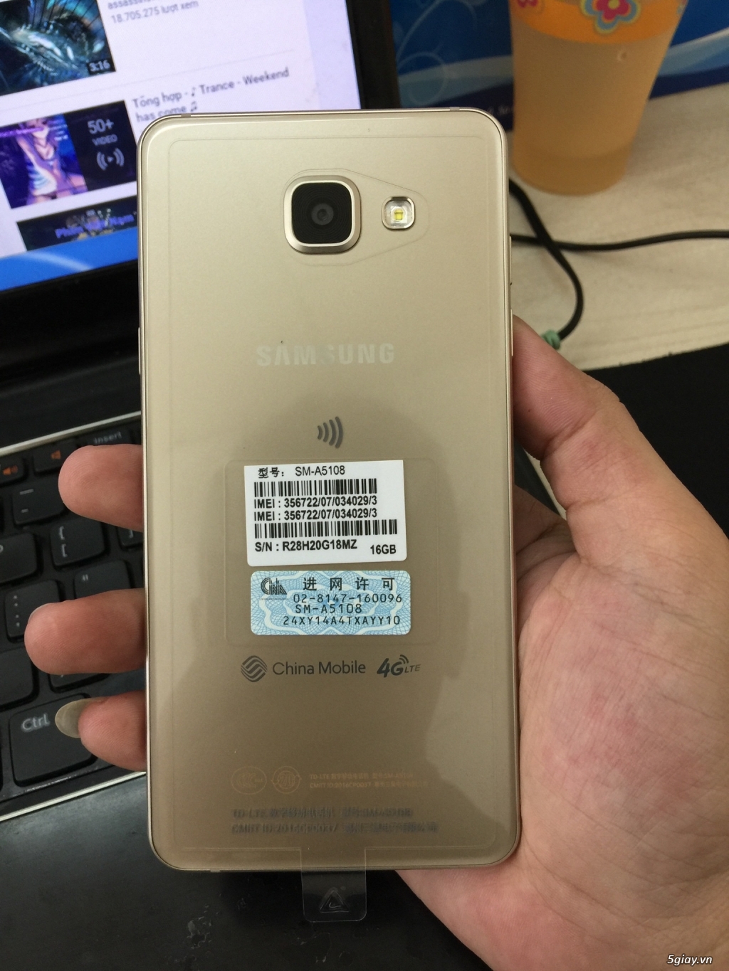 Cần bán Samsung A5 2016, Máy mới 100%, Giá Rẻ