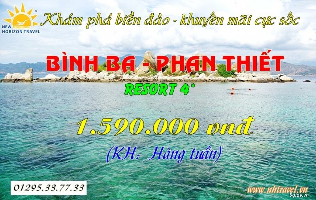 Du lịch đảo Bình Ba - Phan Thiết - chân trời mới - 1