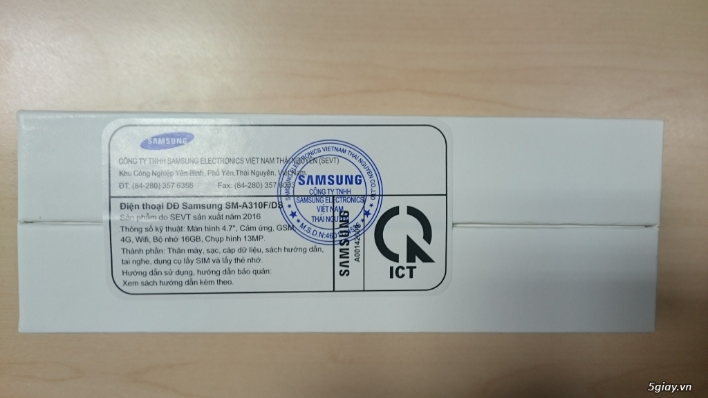Samsung Galaxy A3 2016 nguyên seal 100% - 2