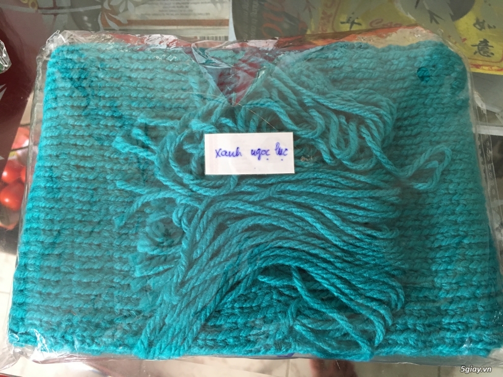 Khăn choàng cổ bằng len cho mùa đông ấm áp đây ^^.Hàng handmade 100% - 19