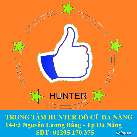 Hunter trung tâm thanh lý đồ cũ tại đà nẵng