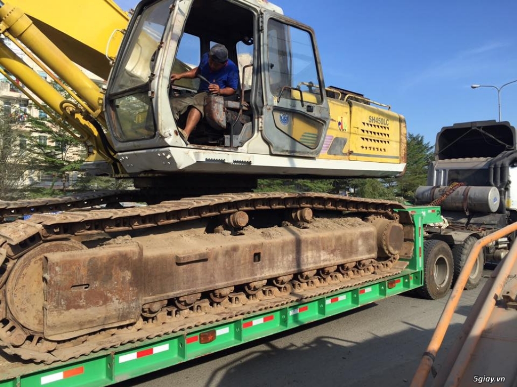 Chuyên kéo hàng quá khổ-quá tải tại các cảng Sài Gòn đi các tỉnh giá r - 4