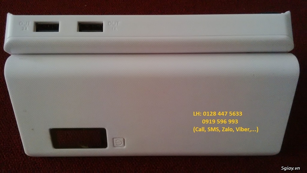 Box sạc dự phòng dùng pin laptop 18650 - 10