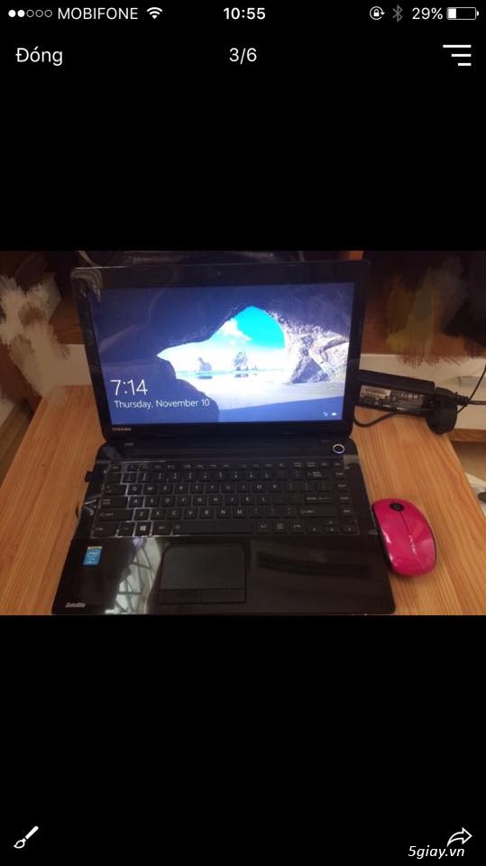 Laptop Toshiba core I5, 500GB,4GRam like new
