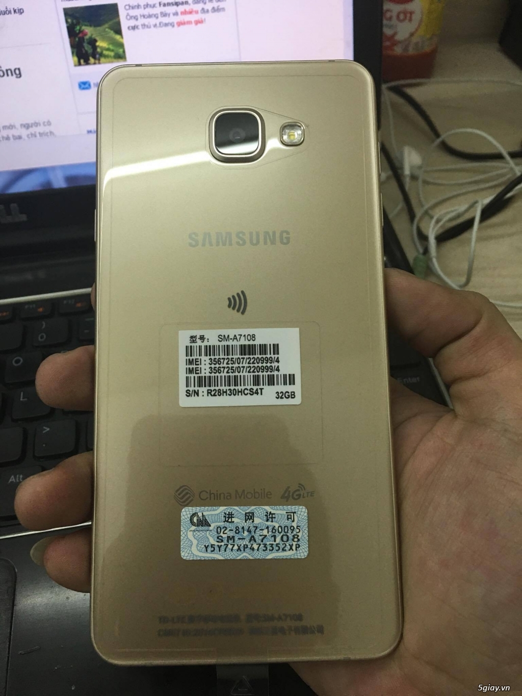 Cần bán Samsung A7 (China Mobile), Máy đẹp giá rẻ - 4