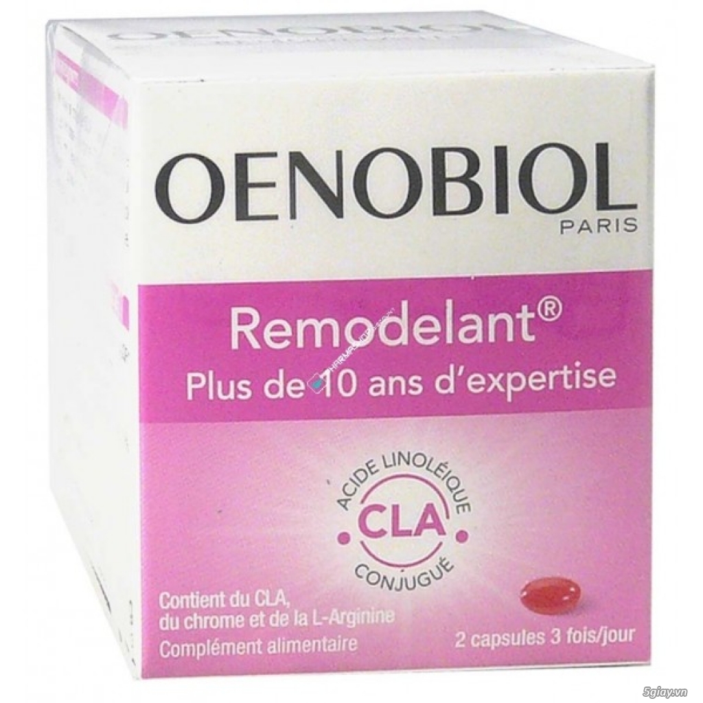 Remodelant Oenobiol Pháp giảm mỡ eo, đùi và bắp chân