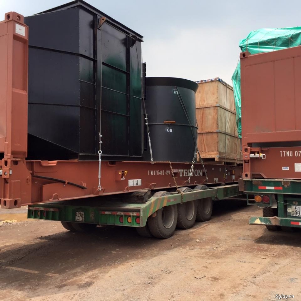 Cty Hoàng Long nhận kéo container quá khổ quá tải, cont Flatrack,... t - 4