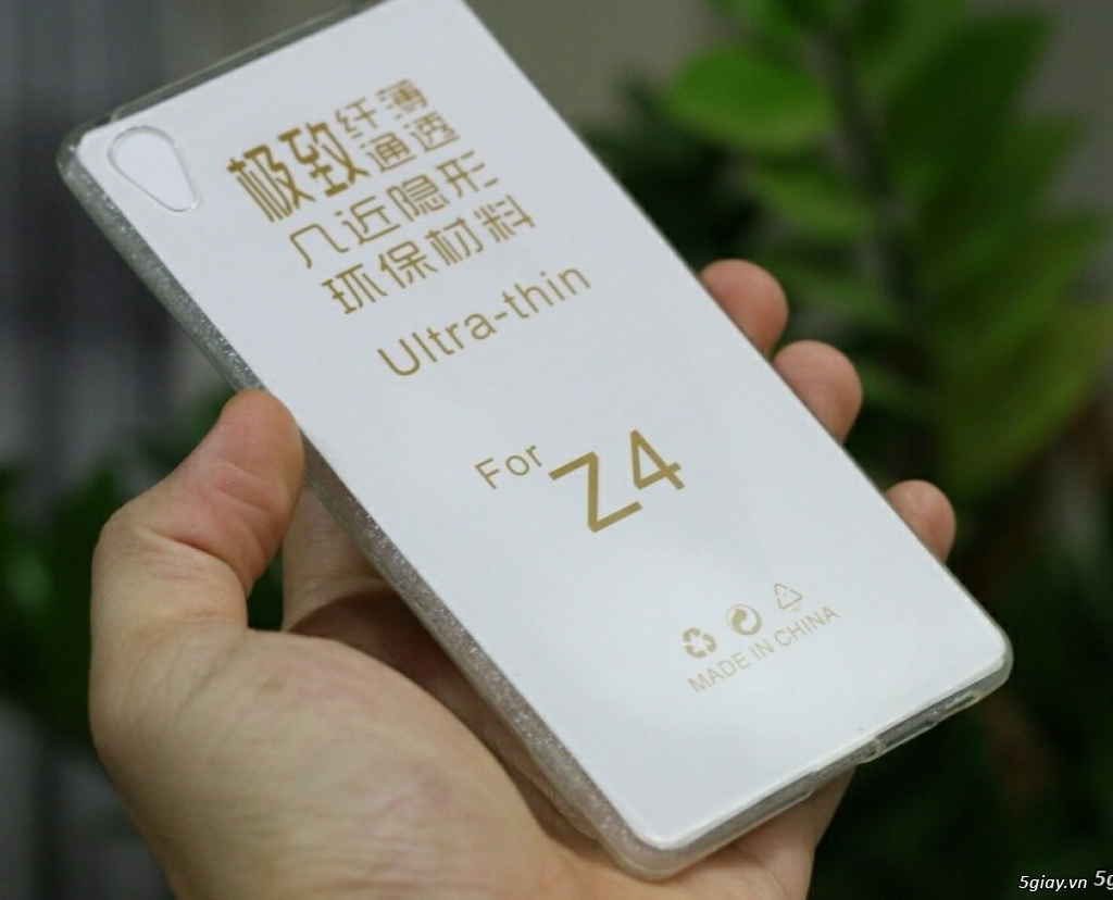 Ốp lưng silicon dẻo cho Sony Z3 và Z4, ốp lưng màu cho Z1 - 1
