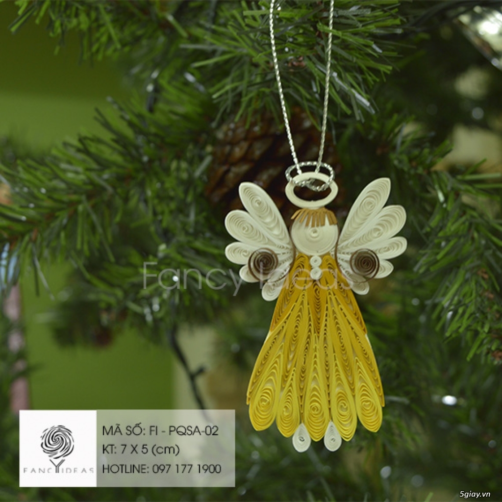 Bông tuyết treo giáng sinh