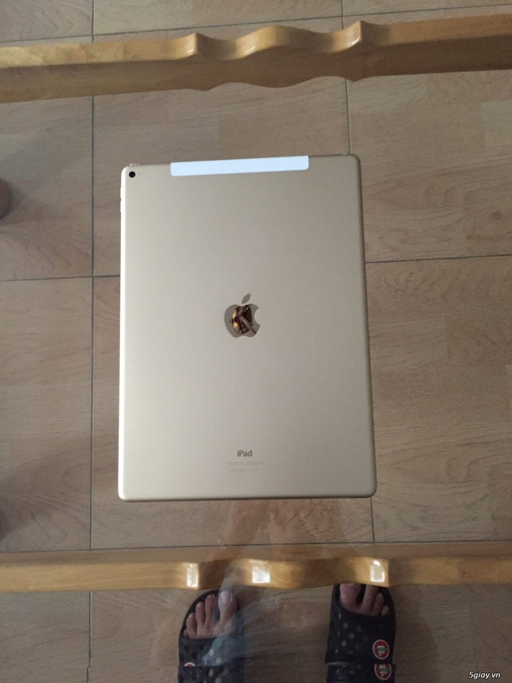 HCM iPad Pro 12 128G 4G màu Gold mới 99% - 1