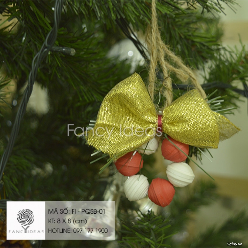 Bông tuyết treo giáng sinh - 1