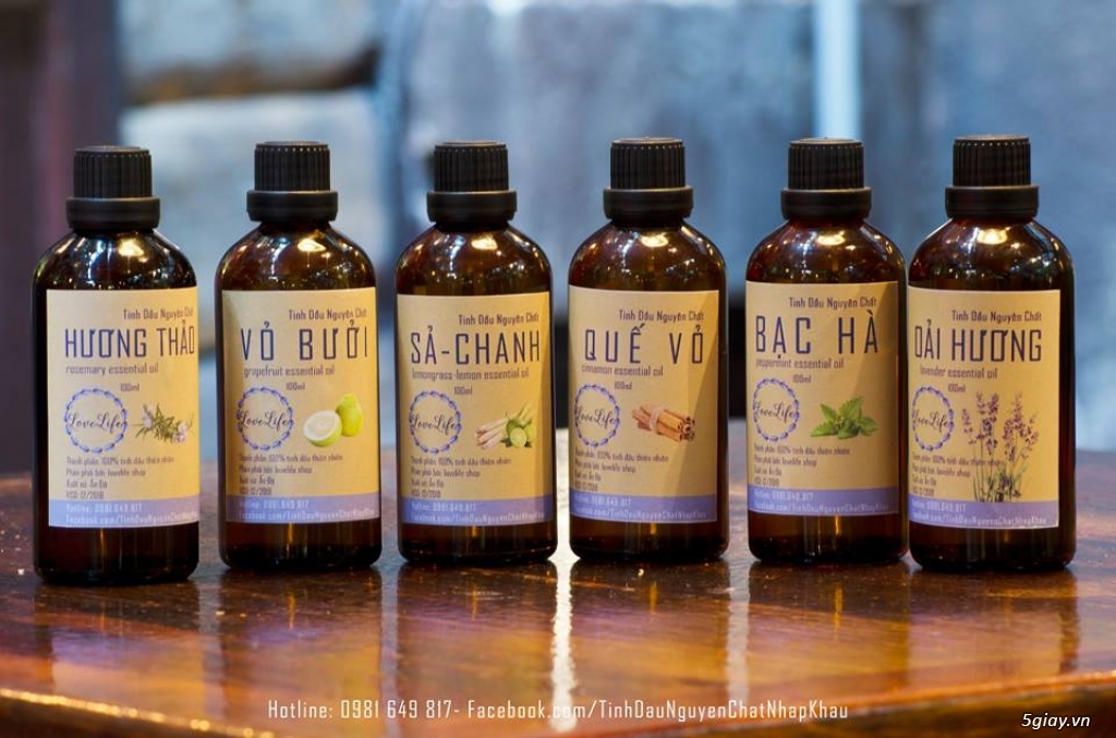 Tinh Dầu Nguyên Chất Nhập Khẩu