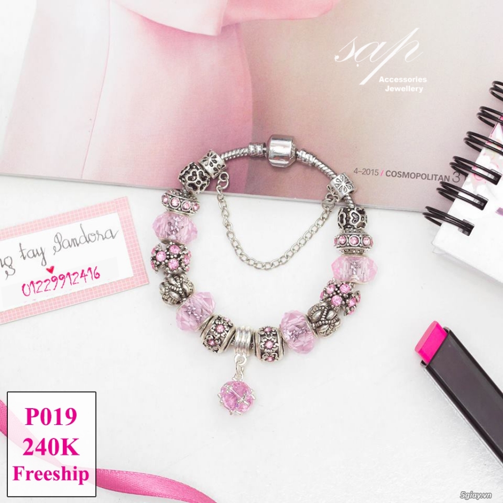 Vòng tay Pandora si bạc 925 - 15