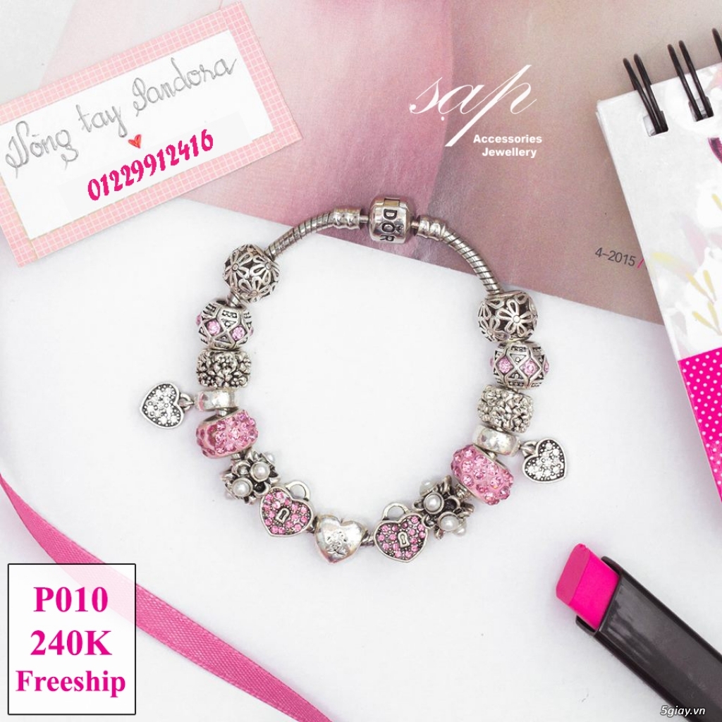 Vòng tay Pandora si bạc 925 - 17