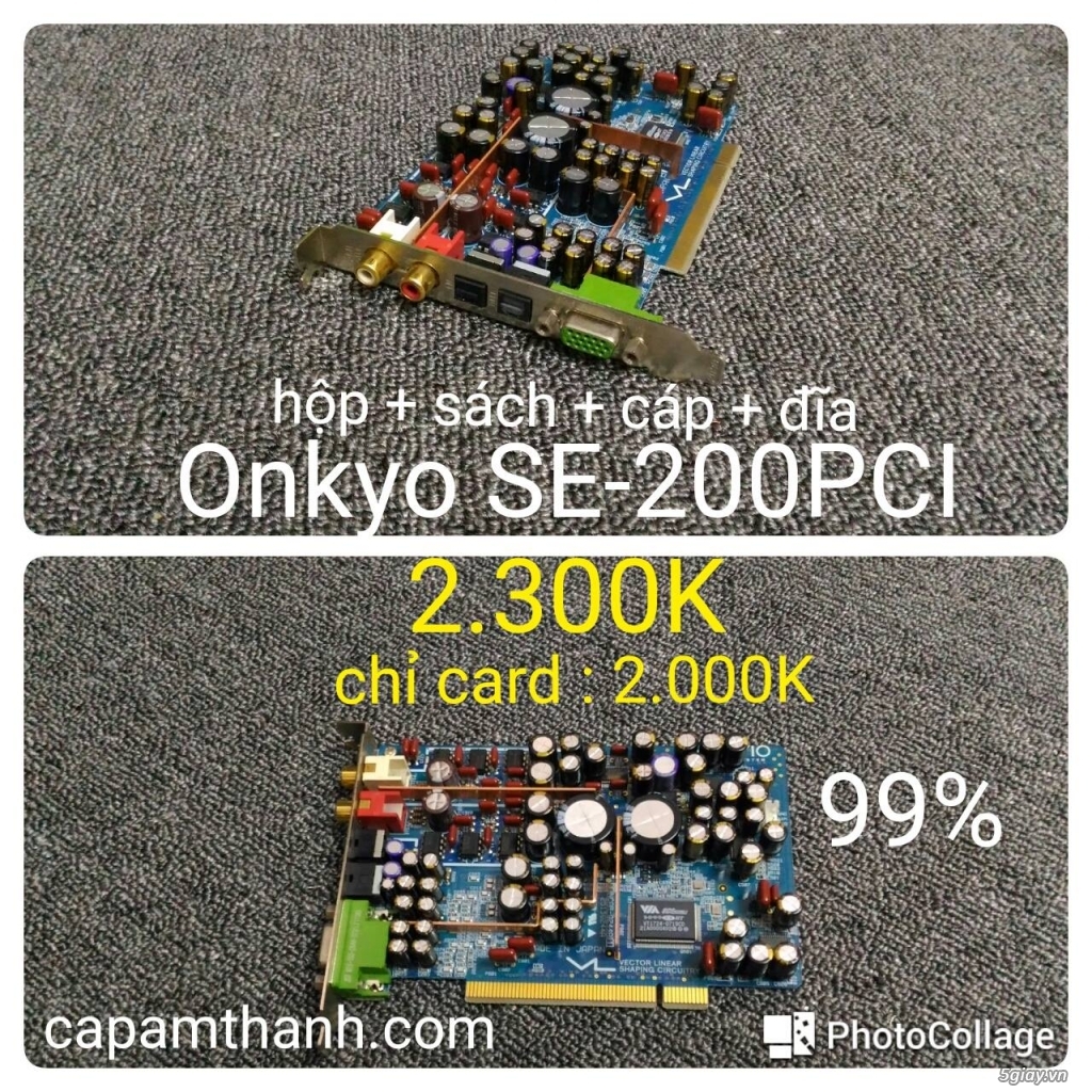 Sound card Onkyo SE-200PCI