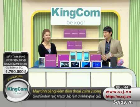 Máy tính bảng 3G - kingcom PiPhone mercury 100% full box giá tốt - 3