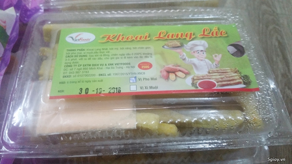 Khoai lang lắc phô mai Hà Nội! - 6
