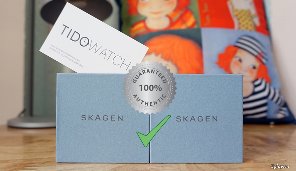 TIDOWATCH - Đồng hồ Skagen, Fossil nữ xách tay CHÍNH HÃNG