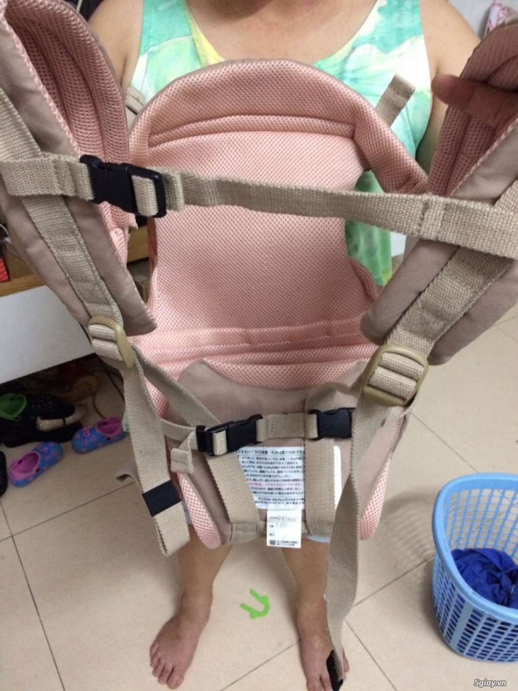 Địu trẻ em hàng Aprica chất lượng, giá chỉ 1/2 hàng  tiệm - 4