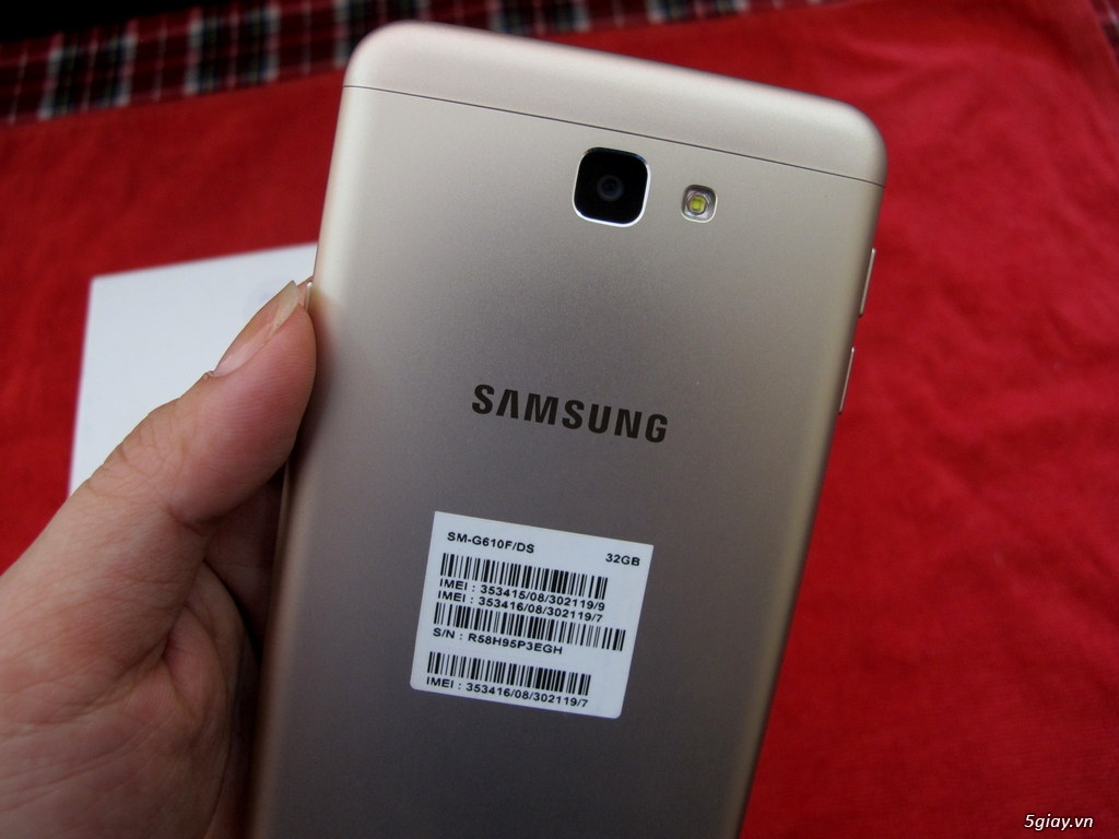 Samsung J7 prime gold 32gb, fullbox còn bh 11 tháng - 3