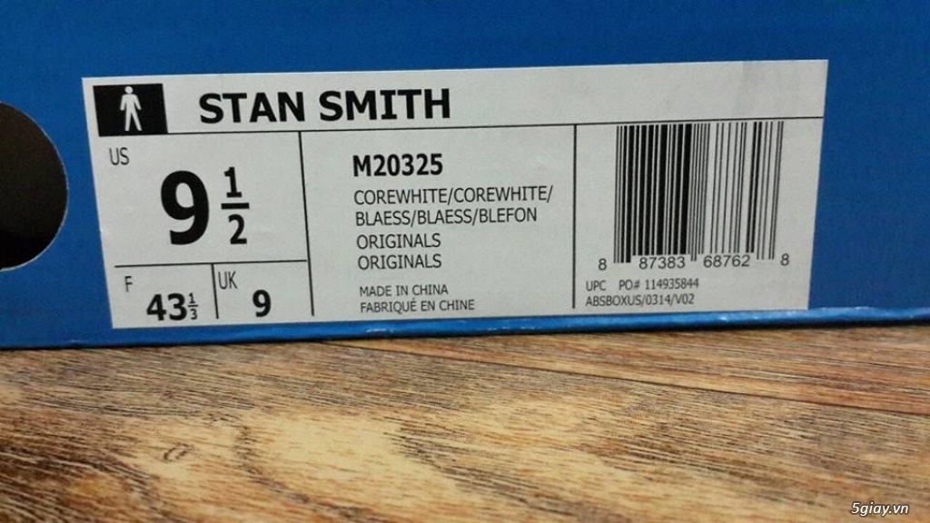 Adidas stand smith  Size 9.5 Giá : 1tr7 - 5