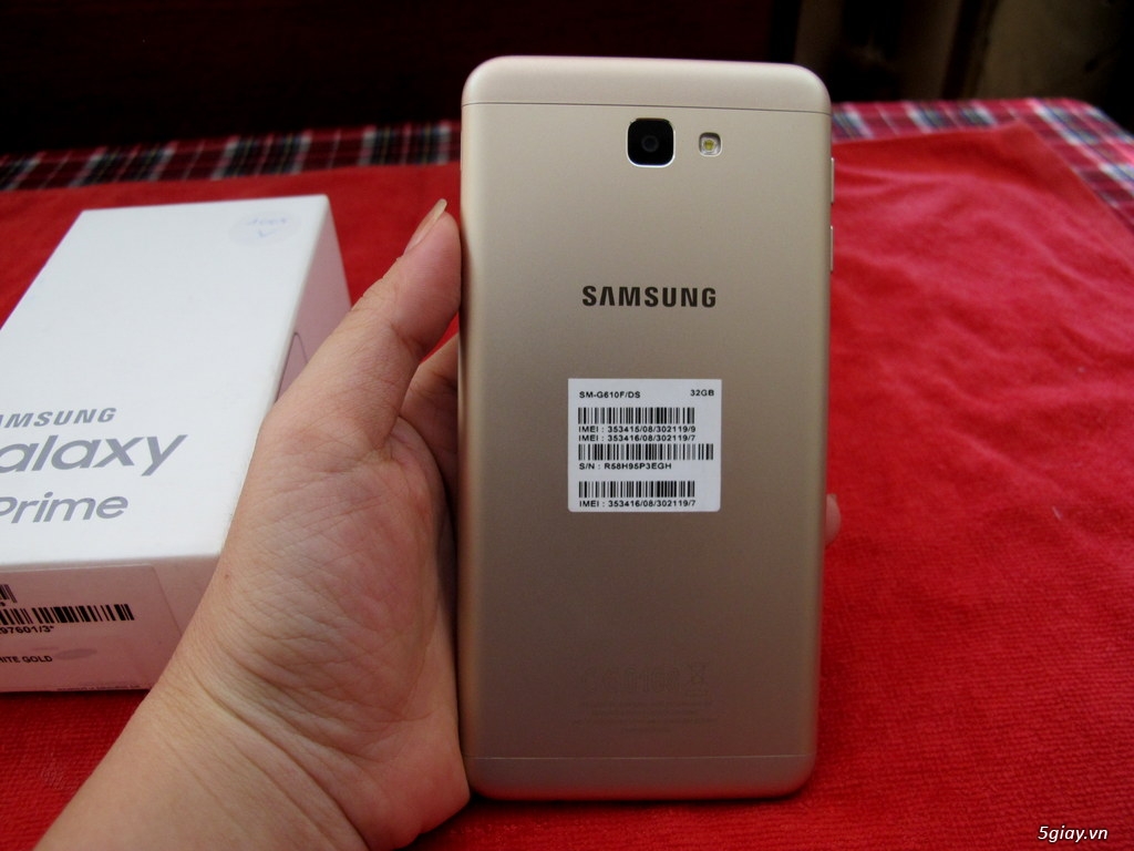 Samsung J7 prime gold 32gb, fullbox còn bh 11 tháng - 5