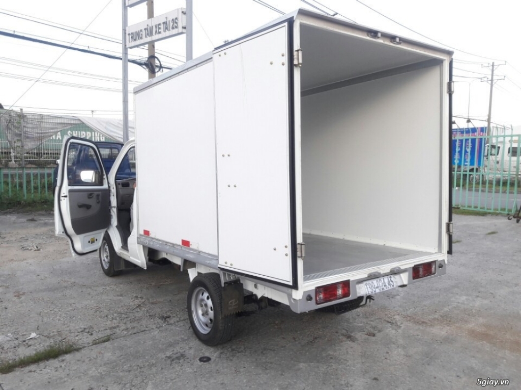 Xe Tải DongBen 870kg Thùng Lững , Thùng Bạt, Thùng Kính - 3
